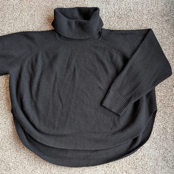 Universal Standard Nicole Black Turtleneck Sweater 2XL